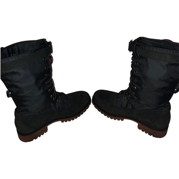 Timberland Womens Size 8.5 Jayne Waterproof Gaiter Boots Olive A1SJ1 - Picture 4 of 8